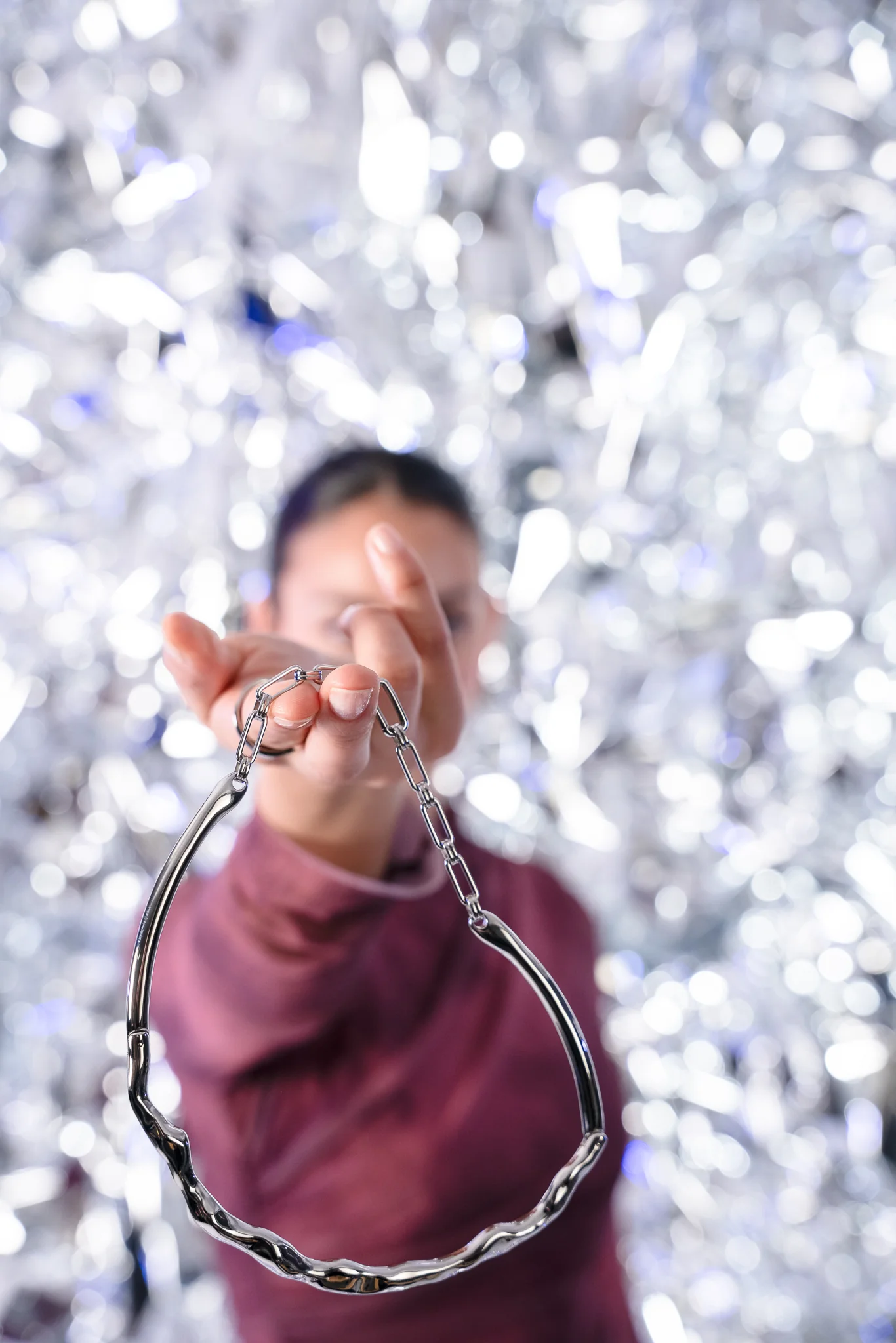 Molten Choker Silver - Image 7