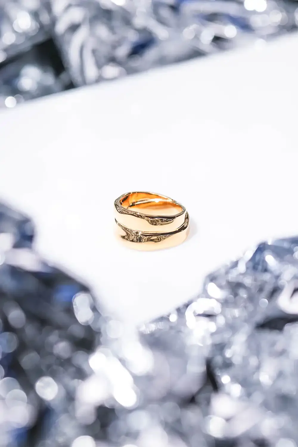 Molten Ring 14K Gold Plated - Image 6