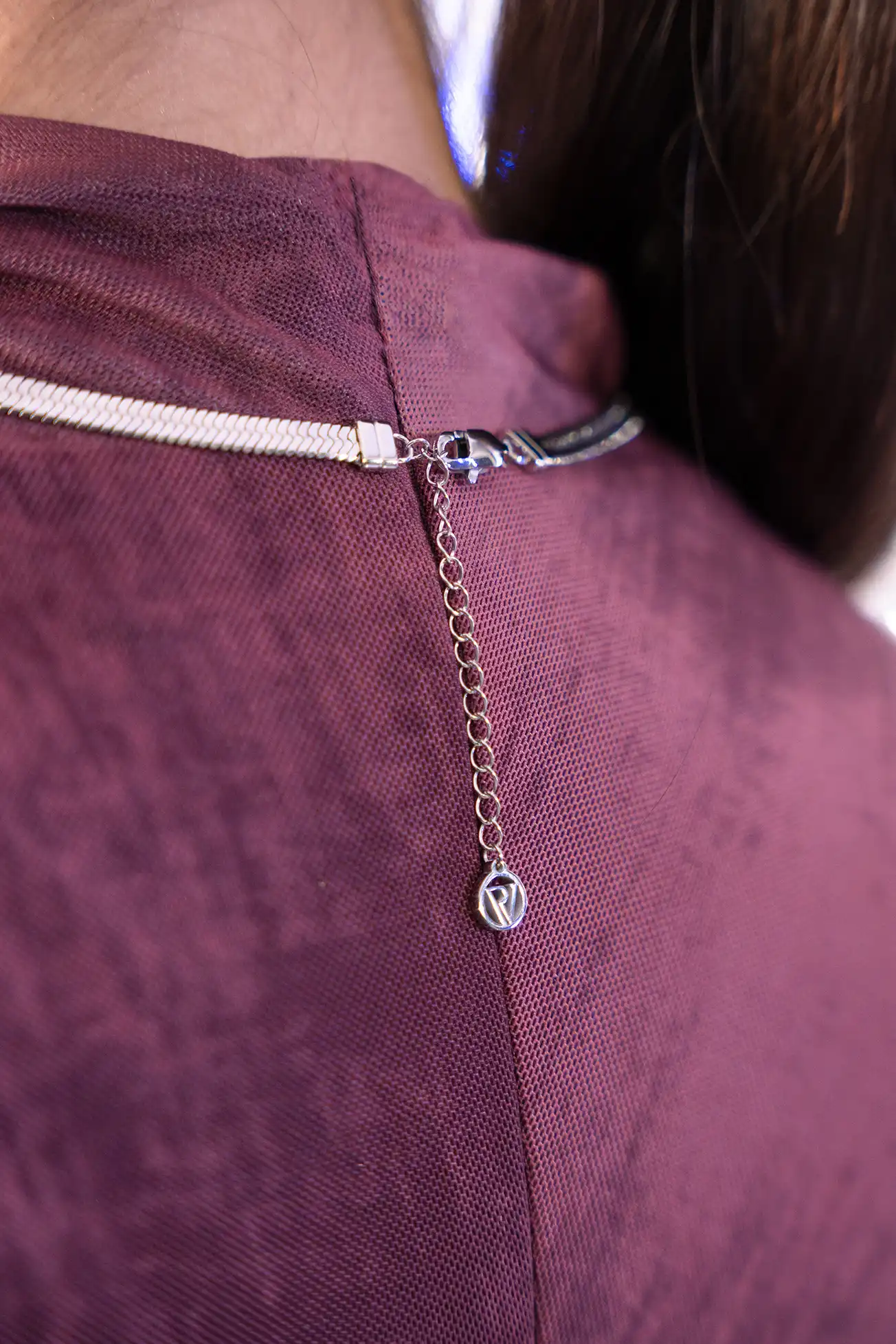 Molten Sleek Necklace Silver - Image 6